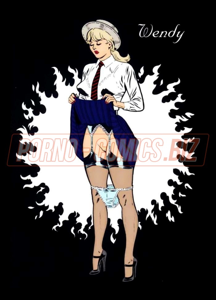Блондинку приняли на работу сделав самой настоящей шлюхой - секс комикс о групповушке и БДСМ